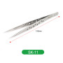 Curved Tweezers with Holes - RELIFE SK-15