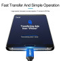 Câble Intégré de Transmission de Données Lightning vers Type-C - ISOFT IS-003C