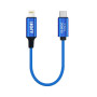 Integrated Lightning to Micro USB Data Transmission Cable - ISOFT IS-003B