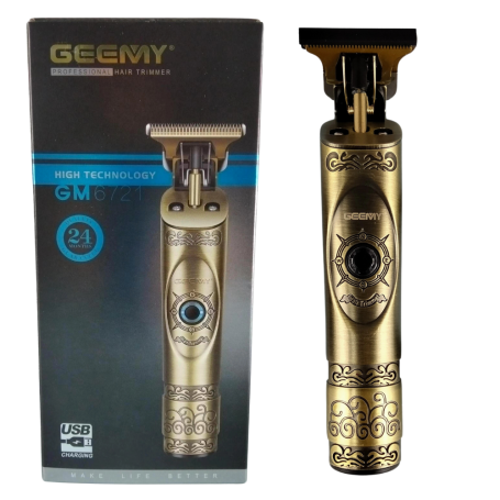 Tondeuse à Cheveux Electrique Rechargeable USB Geemy GM6721