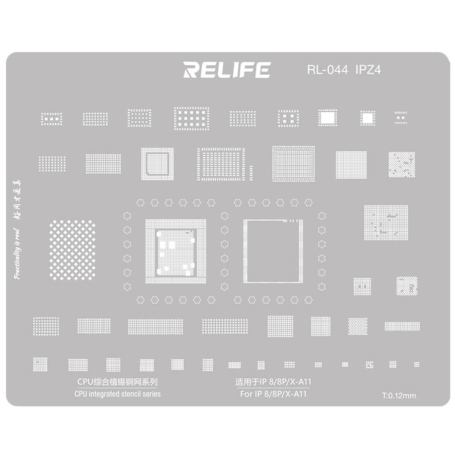 Steel CPU Stencil - iPhone IPZ4