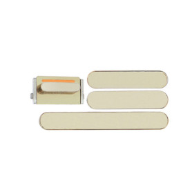 Pack Volume Buttons + Vibrator + Power iPhone 13 Pro/ 13 Pro Max Gold