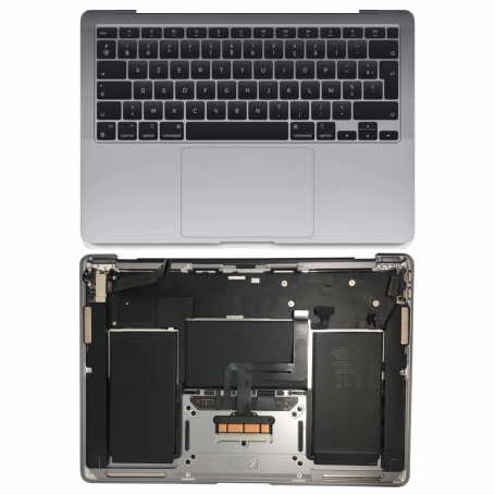 Complete Apple MacBook Air 13 ″ Grey A2337 - Chassis + Battery + AZERTY Keyboard - Grade B