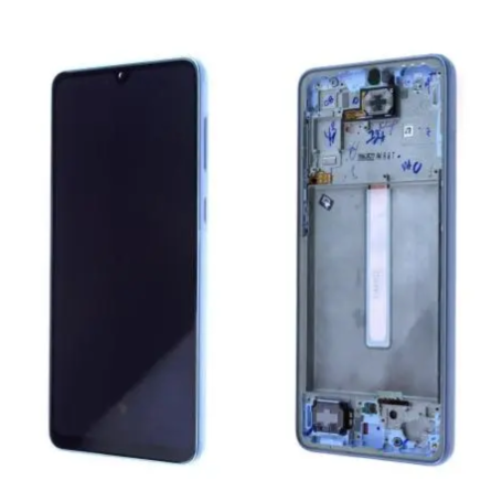 Samsung Galaxy A33 5G (A336B) Blue Screen + Frame (Original Disassembled) - Grade A