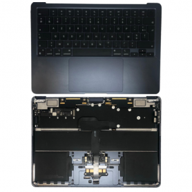 Complete Frame Apple MacBook Air 13 ″ Blue A2681 - Frame + Battery + Touch + Keyboard AZERTY - Grade AB