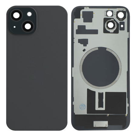 Vitre Arrière iPhone 15 Plus Noir Avec MagSafe | EasyMobile