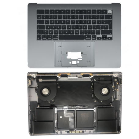 Châssis Complet Apple MacBook Air 15″ Gris A2941 - Châssis + Batterie + Clavier AZERTY - Grade A