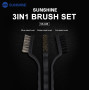 Pinceau 3 en 1 SUNSHINE SS-046