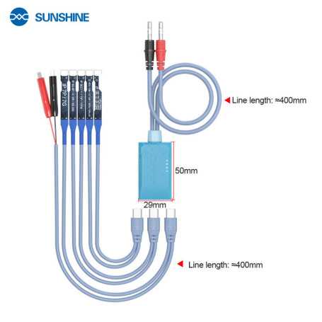 Câble d'alimentation spécial de réparation pour iPhone SUNSHINE SS-908E