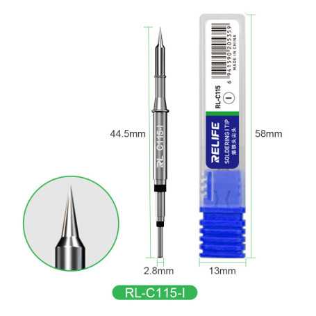 RELIFE RL-C115-soldering iron tip/I tip