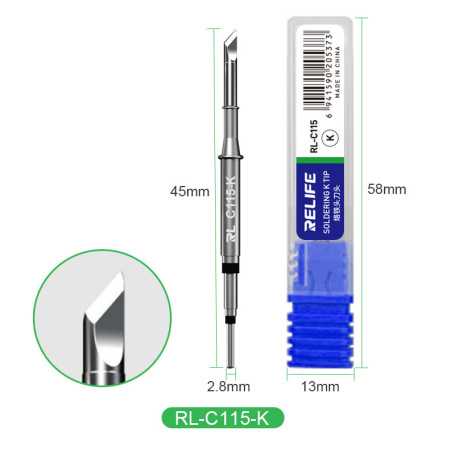 RELIFE RL-C115-soldering iron tip/K tip