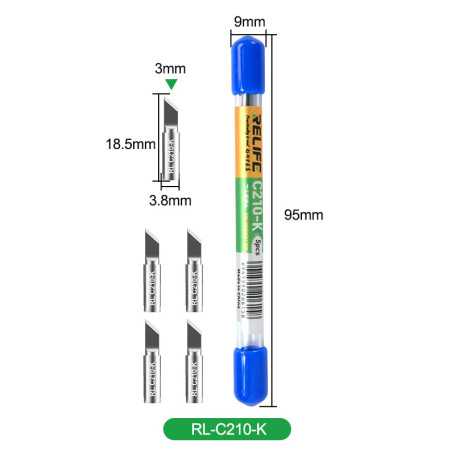 RELIFE RL-C210-replacement soldering iron tip /K