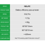 Battery Efficiency Popup Tester RELIFE XA2 Pro