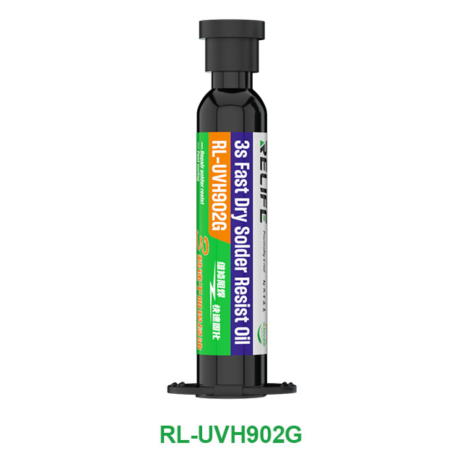 Quick Dry Solder Mask Green Relife RL-UVH902G