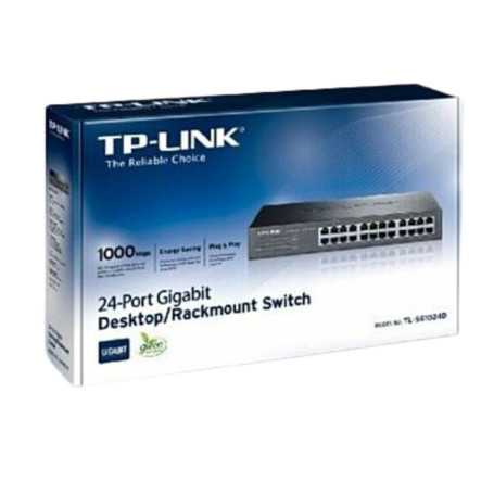 TP-Link Commutateur Réseau Armoire TL-SG1024D 24P Gigabit