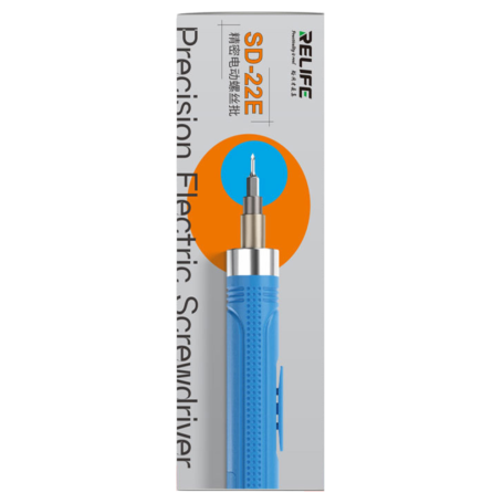 Precision Electric Screwdriver Blue RELIFE SD-22E