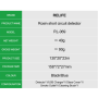 Détecteur De Court-Circuit - Bleu RELIFE RL-069