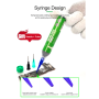 High Temperature Solder Paste in Syringe 10CC 183°C RELIFE RL-403S