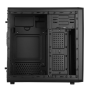 Boitier MicroATX MIP BLACK AERO+alim.480W, 1usb2/1usb3 +lecteur carte Noir