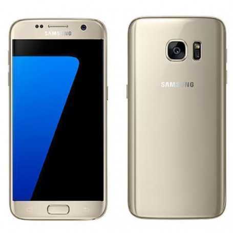 Samsung Galaxy S7 32GB Gold - Grade AB (Red Shadow Screen)