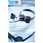 BlueTel Bluetooth and USB headset with BT892-BT microphone + free Bluetooth key adapter