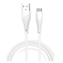 Câble USB / Micro-B  2.4A 1m blanc - X196 (WUW)