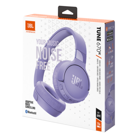 Casque Bluetooth JBL Tune 670BT - Violet