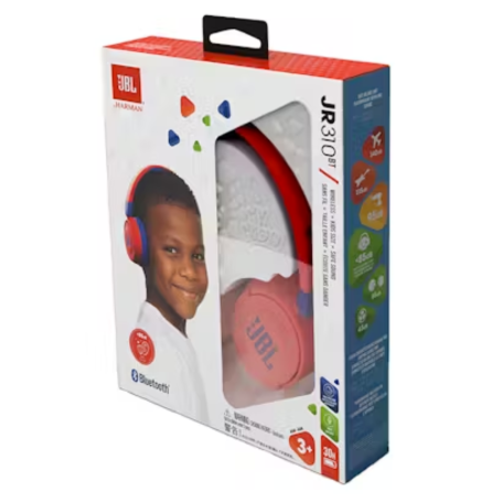 JBL JR310BT Bluetooth Headset For Kids - Red