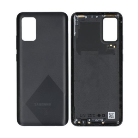 Back Glass Samsung Galaxy A03s (A037G) Black - Service Pack