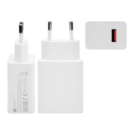 Power Adapter USB Xiaomi MDY-12-EW 55W White - Bulk