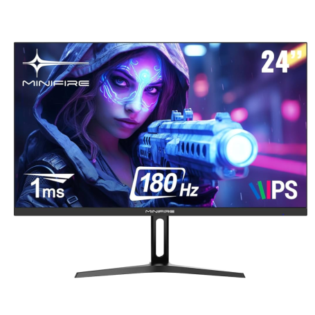 24" 180Hz Borderless IPS Display