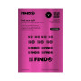 Autocollants QR code - FindR Sticker - Alliage brossé - Feuille de 12 autocollants interactifs Rose