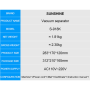 Vacuum separator for LCD SUNSHINE S-918K