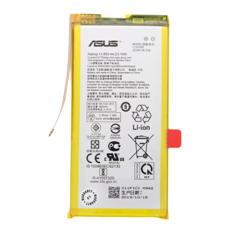 Batterie Interne C11P1901 pour Asus ROG Phone II (Origine Démonté)