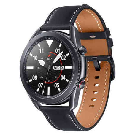 Samsung Galaxy Watch 3 45mm Black SM-R840 Connected Watch - Grade A with charger and bracelet