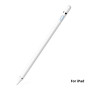 Stylet actif compatible avec Apple iPad - Blanc