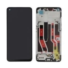 Écran Oppo Reno 7/8/F21 Pro/F21S Noir avec Châssis - Service Pack Officiel
