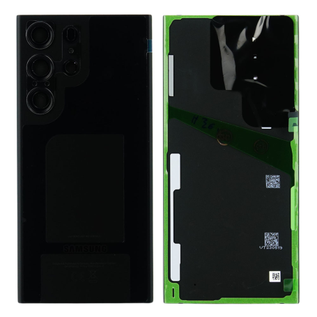 Black Back Glass Samsung Galaxy S23 Ultra (S918B) Green (Service Pack)