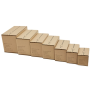 Zip Box No Tape Tear-Away Shipping Box Size 10 (17.5x9.5x11.5cm)