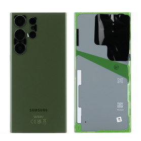 Vitre Arrière Verte Samsung Galaxy S23 Ultra S918B - Qualité OEM Service Pack