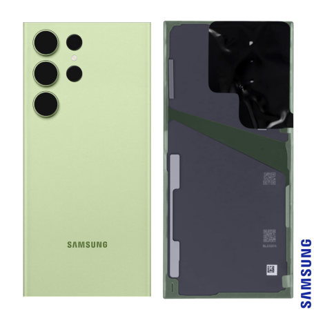 Back Glass Samsung Galaxy S23 Ultra (S918B) Light Green (Service Pack)