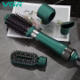 Brosse Chauffante 4 en 1 1000W Moteur DC VGR V493 Vert