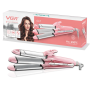 Styler Beauté Cheveux VGR V563 Rose 4 en 1 Professionnel