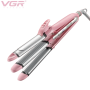 Styler Beauté Cheveux VGR V563 Rose 4 en 1 Professionnel