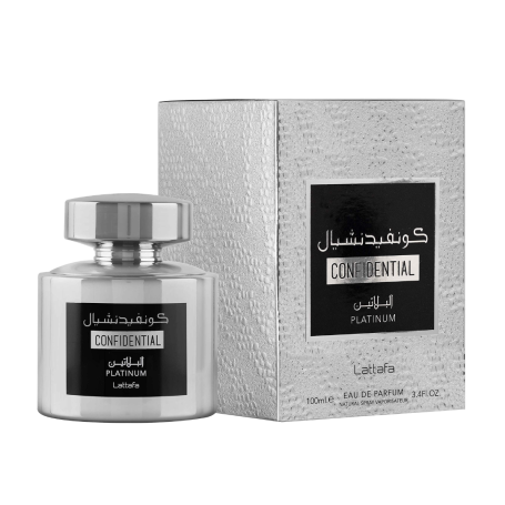 Eau de Parfum Lattafa Confidential Platinum - unisex - 100ml