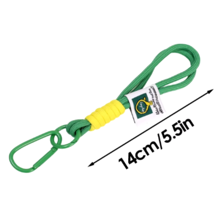 Nylon Mobile Phone Strap - Green - 14cm