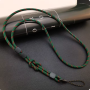 Nylon Mobile Phone Wrist Strap - Green Red - 57cm