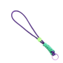 Lanière pour Téléphone Portable en Nylon - Violet Vert - 50cm