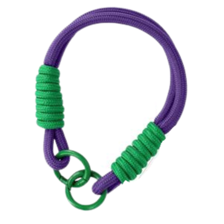 Nylon Mobile Phone Strap - Purple Green - 26cm