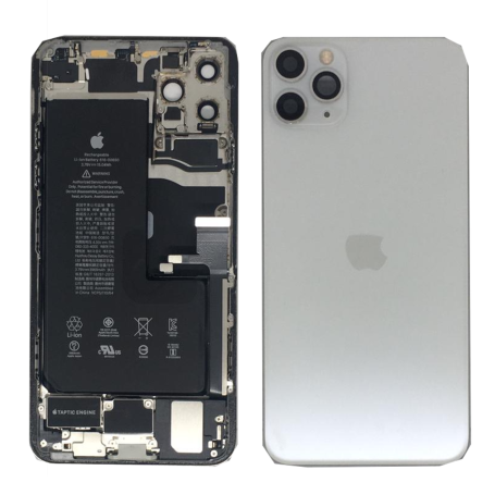 Back Cover Housing iPhone 11 Pro White - Charging Connector Battery (Original Dismantled) Grade B